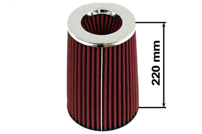 Simota Air Filter H:220mm DIA:84mm JAUWS-022A Red