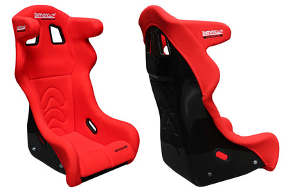 Rennsitz Bimarco Phantom Velours Rot FIA