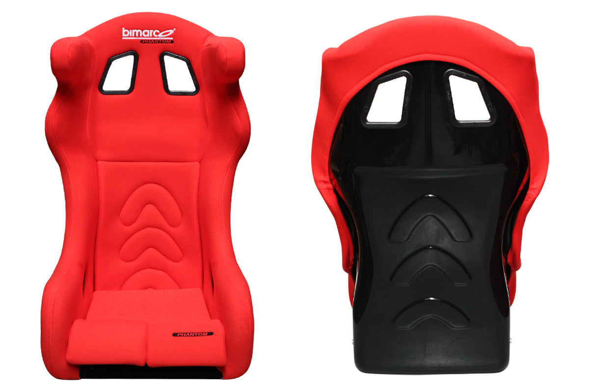 Rennsitz Bimarco Phantom Velours Rot FIA