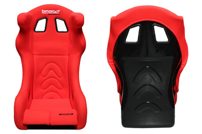 Rennsitz Bimarco Phantom Velours Rot FIA