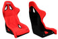 Rennsitz Bimarco Cobra PRO Velours Rot FIA