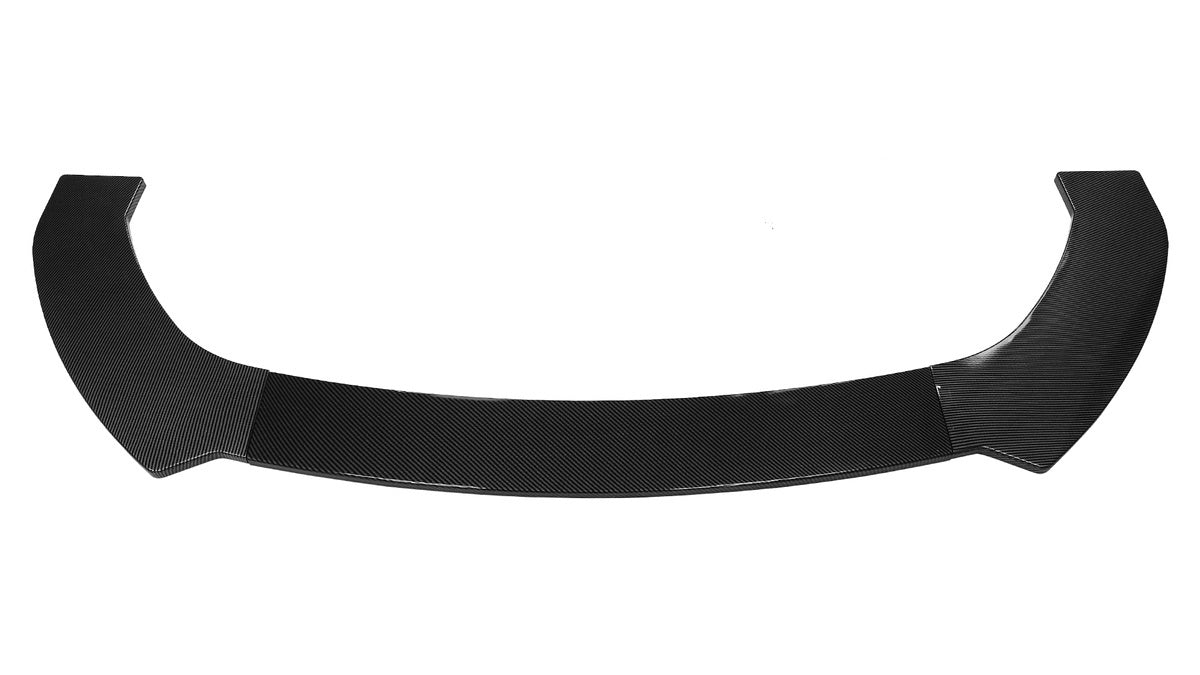 Universeller Frontstoßstangen-Splitter 3 Stück. Carbon Look
