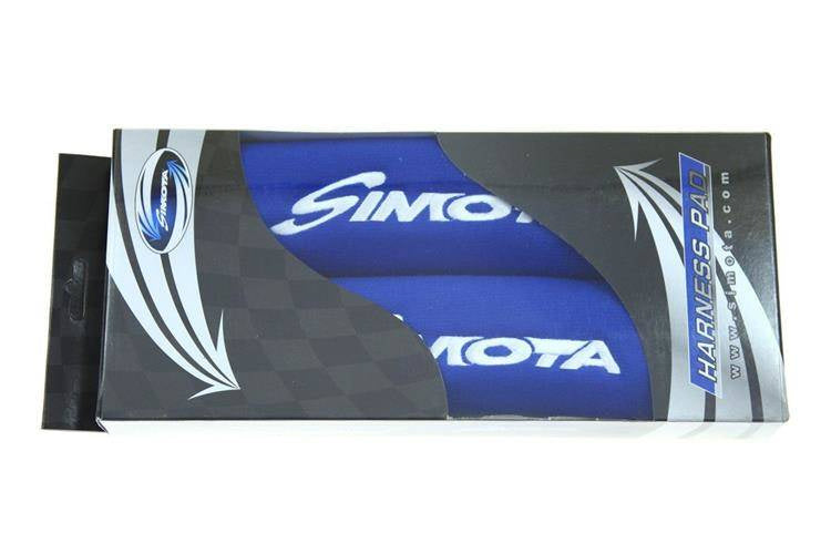 Seat belt shoulder pads Simota Blue