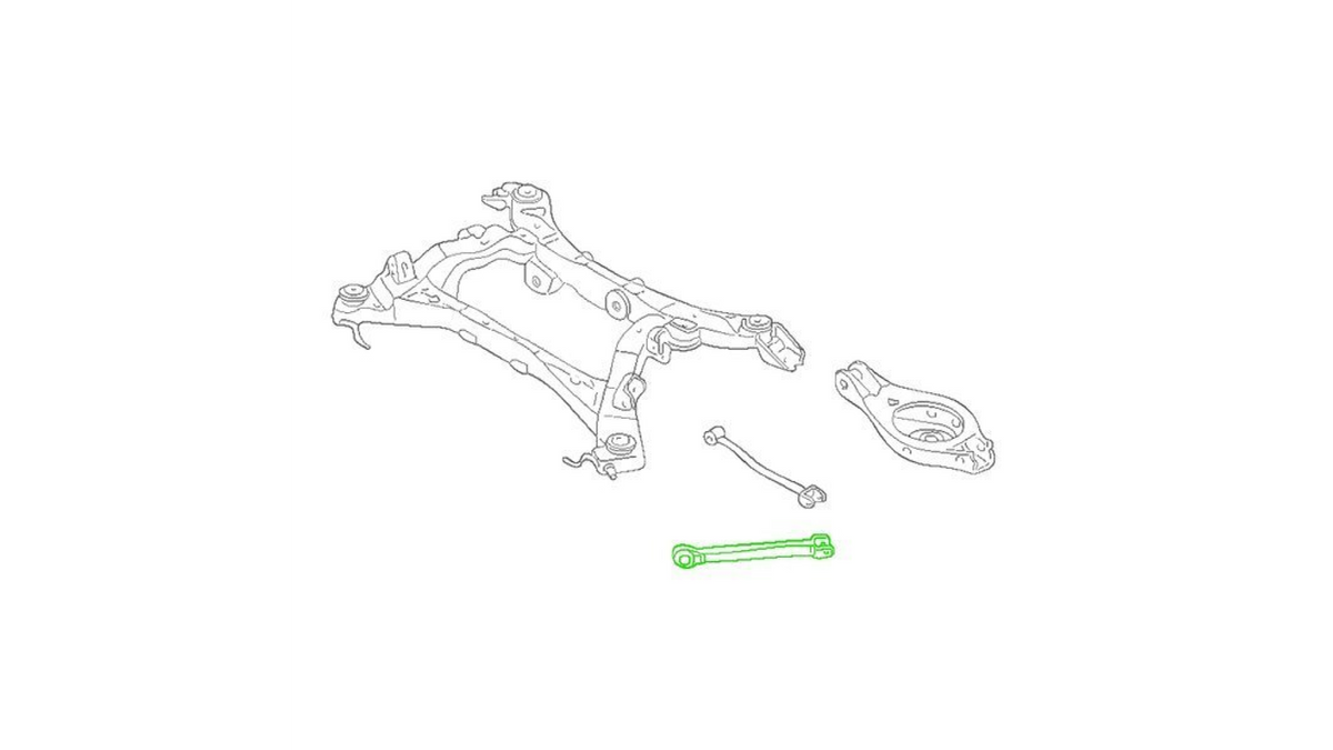 Querlenker Nissan 350Z Z33 Verstellbar Uniball Blau
