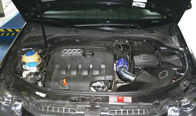 Simota Carbon Luftansaugung Audi A3 2.0 TDI 16V 05+ Carbon Faser Aero Form CF661-5