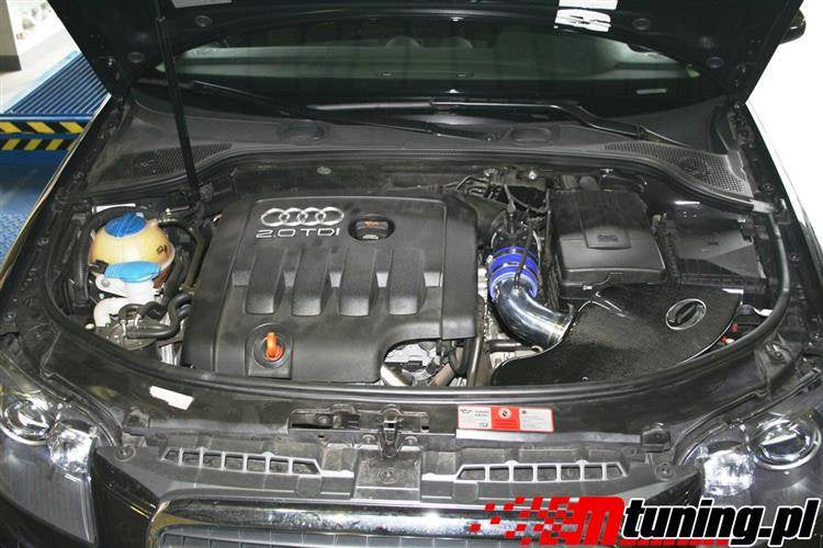 Simota Carbon Luftansaugung Audi A3 2.0 TDI 16V 05+ Carbon Faser Aero Form CF661-5
