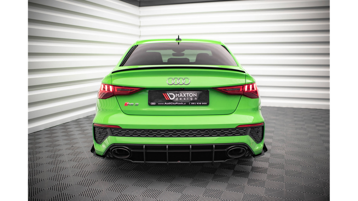 Diffuser Audi RS3 8Y Rear Street Pro Black