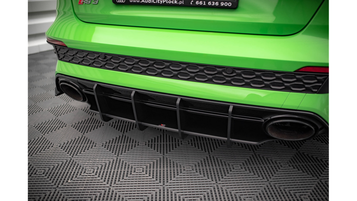 Diffuser Audi RS3 8Y Rear Street Pro Black