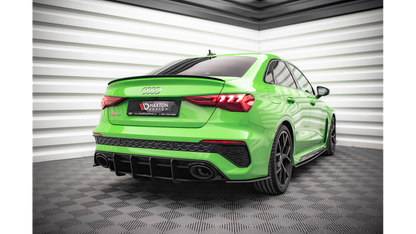 Diffuser Audi RS3 8Y Rear Street Pro Black