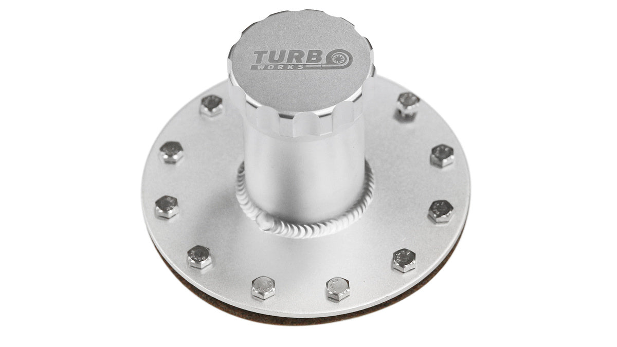 TurboWorks Fuel filler Aluminum Silver
