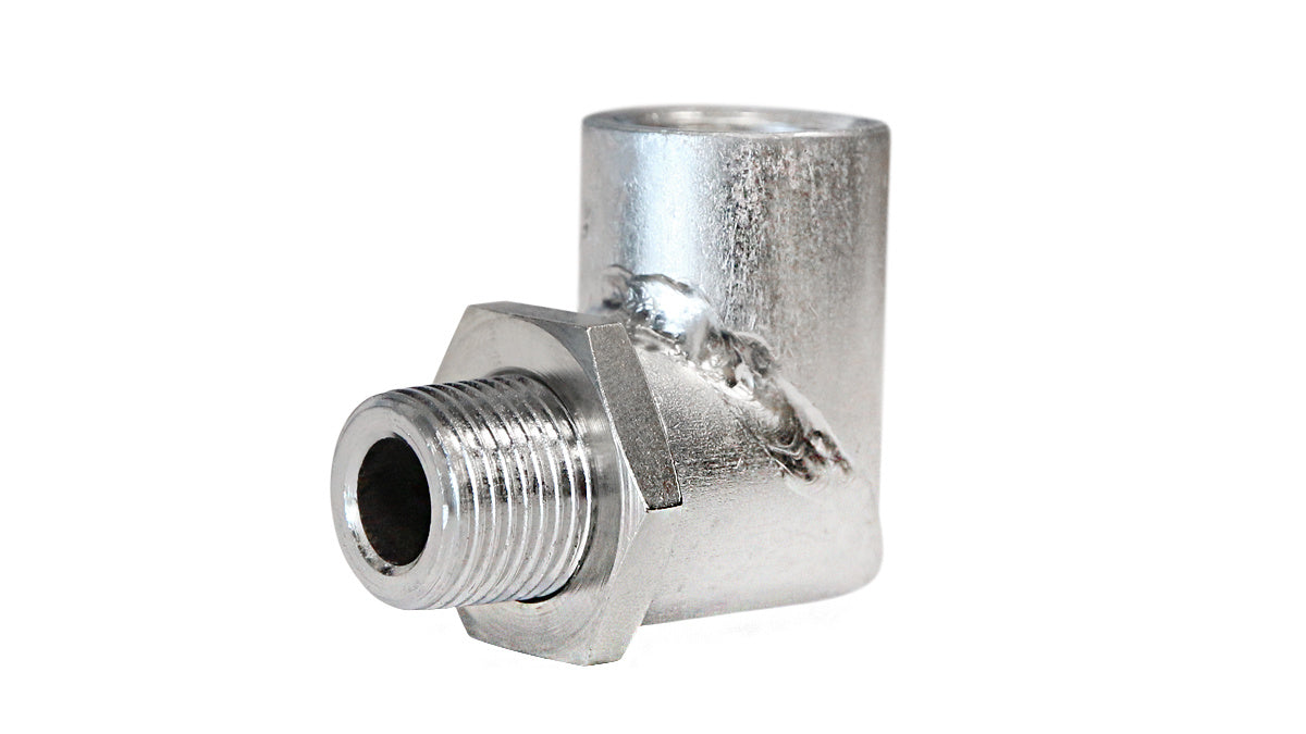 O2-Lambdasonden-Adapter 90° M18x1,5 TurboWorks