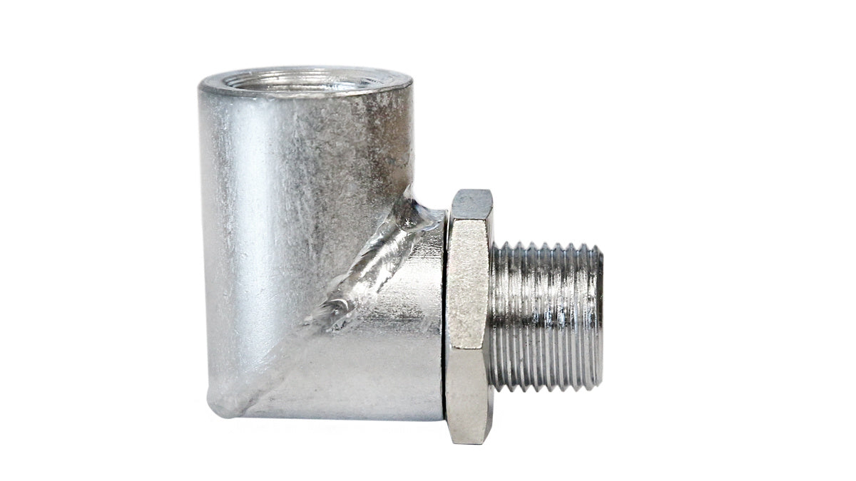 O2-Lambdasonden-Adapter 90° M18x1,5 TurboWorks