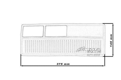 Simota Panel Filter OFI003 375x145mm