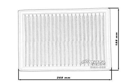 Simota Panel Filter OMA002 268x188mm
