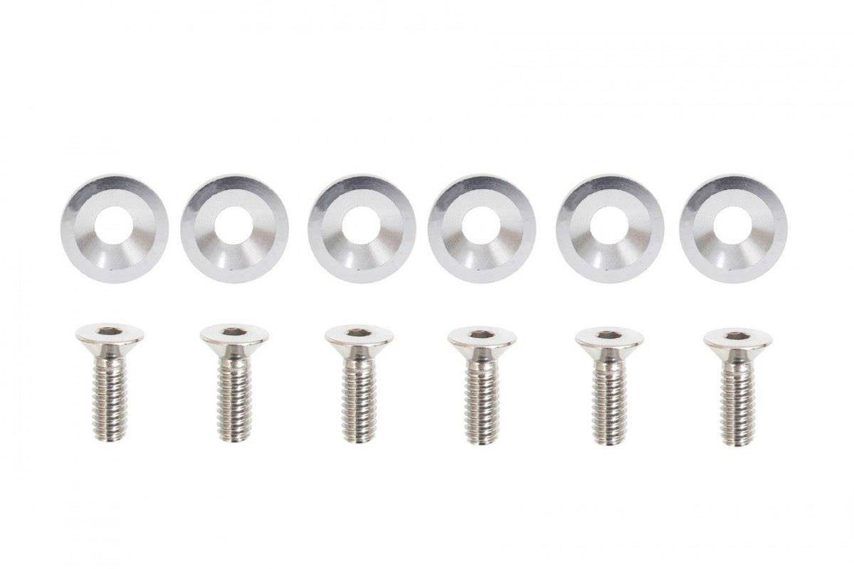 Decorative screws M8x1.25 15mm D1 Silver
