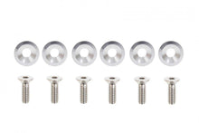 Decorative screws M8x1.25 15mm D1 Silver