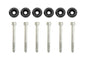 Lower Rear Control Arms Washers Civic Black