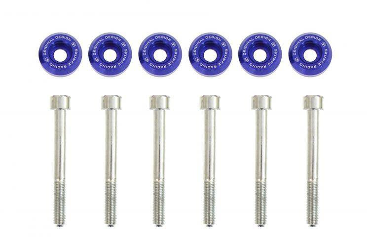 Lower Rear Control Arms Washers Civic Blue