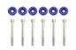 Lower Rear Control Arms Washers Civic Blue
