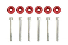 Lower Rear Control Arms Washers Civic Red