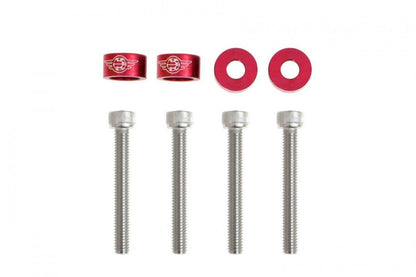 Dekorschrauben M6x1,0 45mm JDM Rot