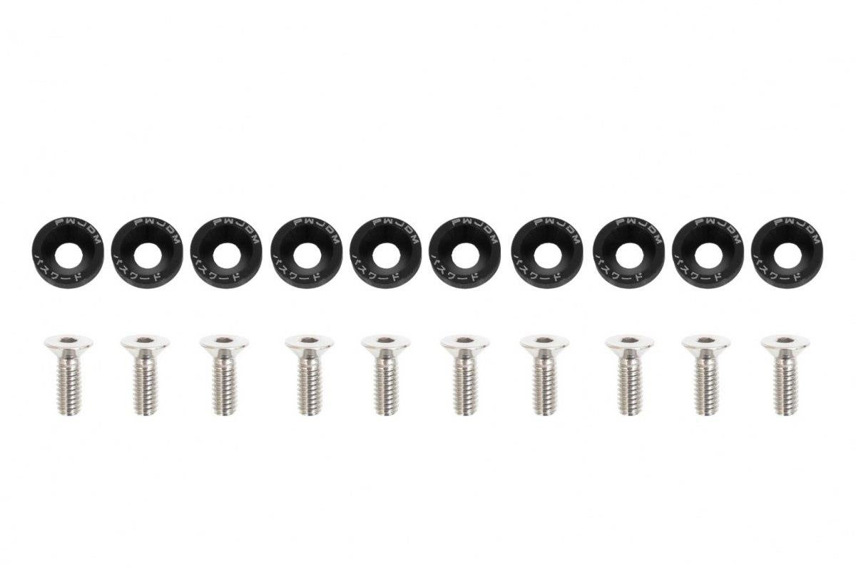 Decorative screws M6x1.0 15mm JDM Black