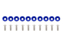 Decorative screws M6x1.0 15mm JDM Blue