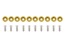 Decorative screws M6x1.0 15mm JDM Gold