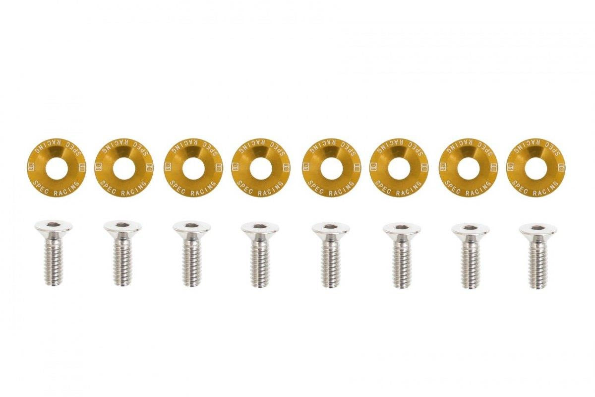 Dekorschrauben M6x1,0 15mm D1 Gold