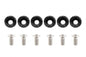 Decorative screws M8x1.25 15mm JDM Black