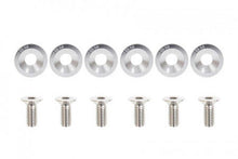Decorative screws M8x1.25 15mm JDM Silver