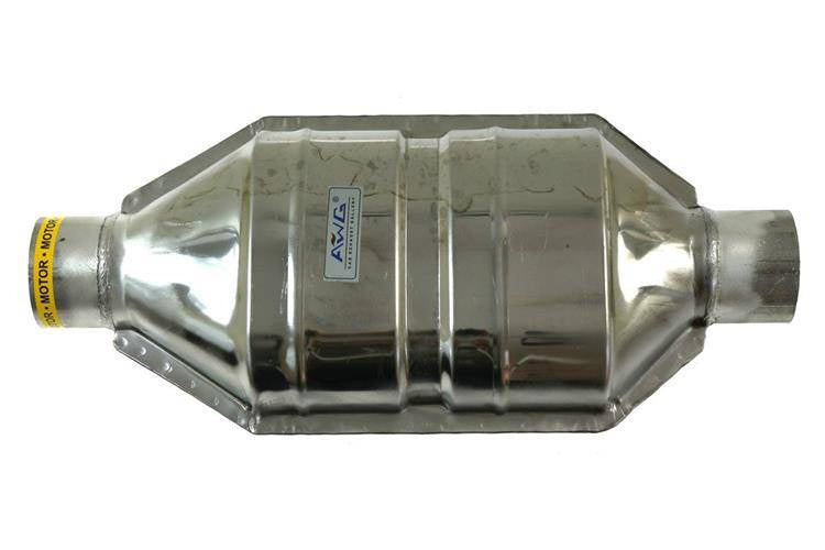 Catalytic converter cover resonator fi 60 AWG
