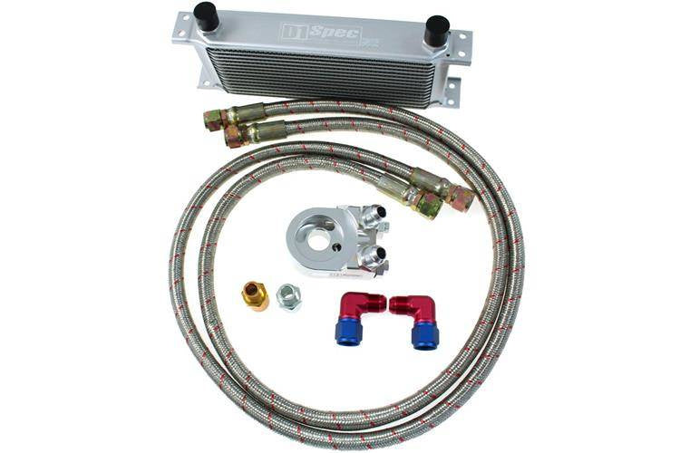 D1Spec Oil cooler Kit 15rows + Adapter