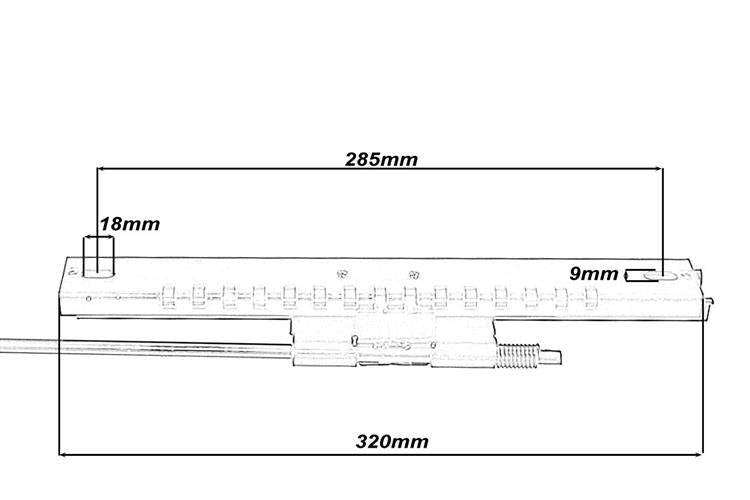 Seat Rails universal single adjustable driver