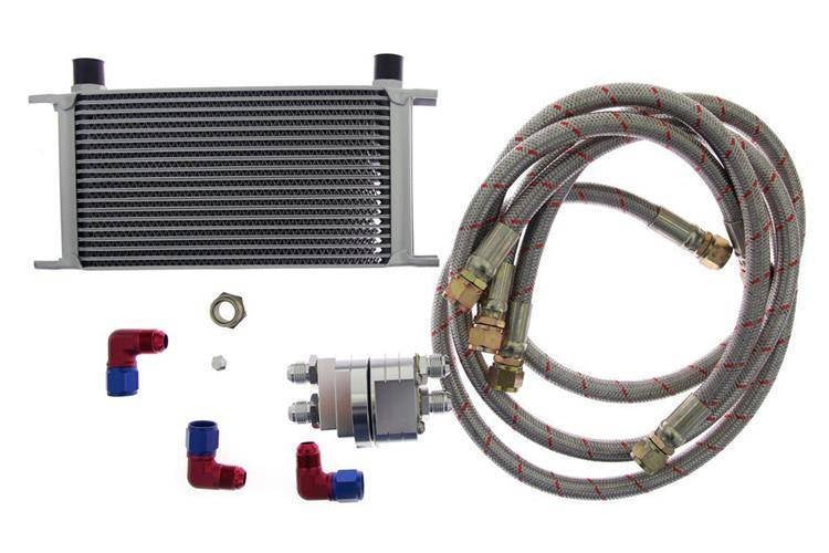 D1Spec Ölkühler-Kit 19 Reihen + Verlagerung