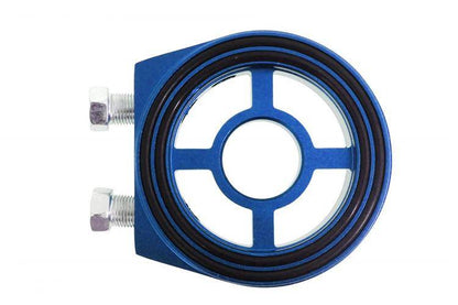 Oil filter adapter Turboworks Blue