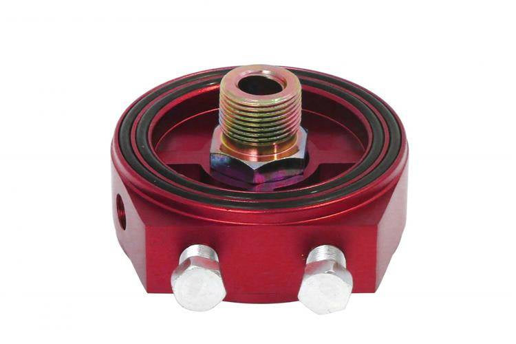 Ölfilteradapter Turboworks Rot