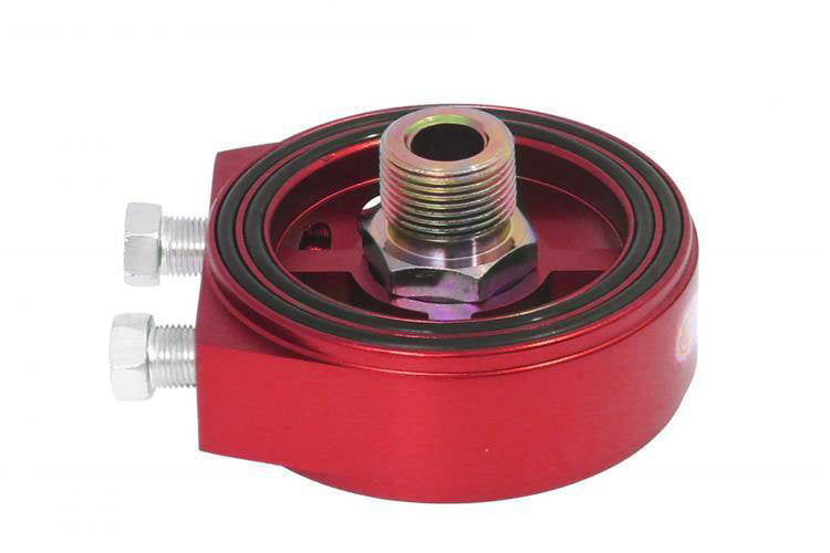 Ölfilteradapter Turboworks Rot