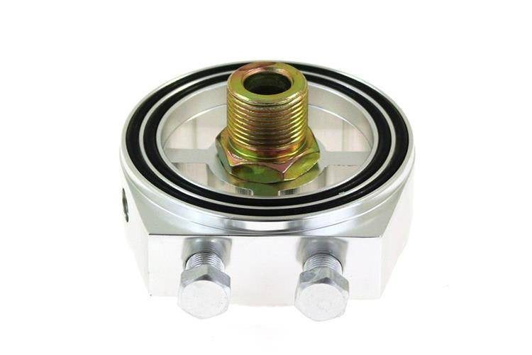 Ölfilteradapter Turboworks Silber
