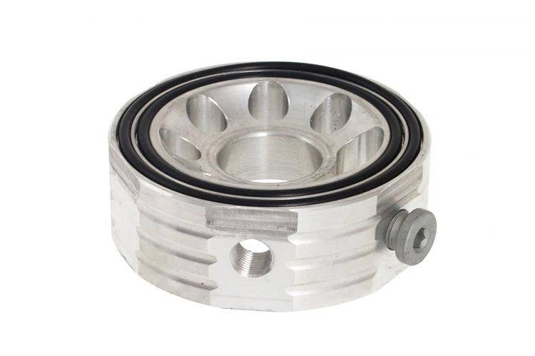 Universal oil filter support adapter M22+ 3 sensors