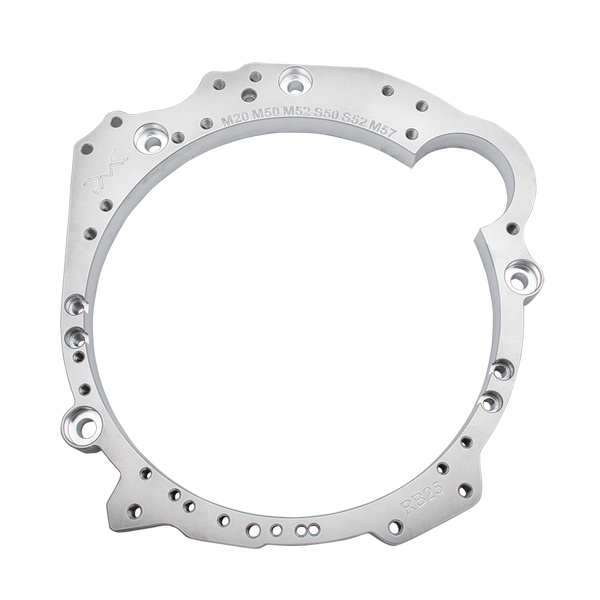 Gearbox adapter plate Nissan RB RB20 RB25 RB26 RB30 - Manual BMW (M50-M57)