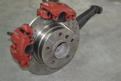 Caliper adapters BMW E30, E36 COMPACT with E39 calipers and discs
