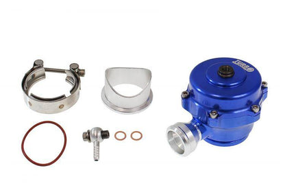 TurboWorks Blow Off 50mm V-Band QR Umluftventil Blau
