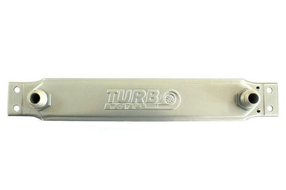 TurboWorks Oil Cooler 25-rows 260x195x50 AN10 Silver