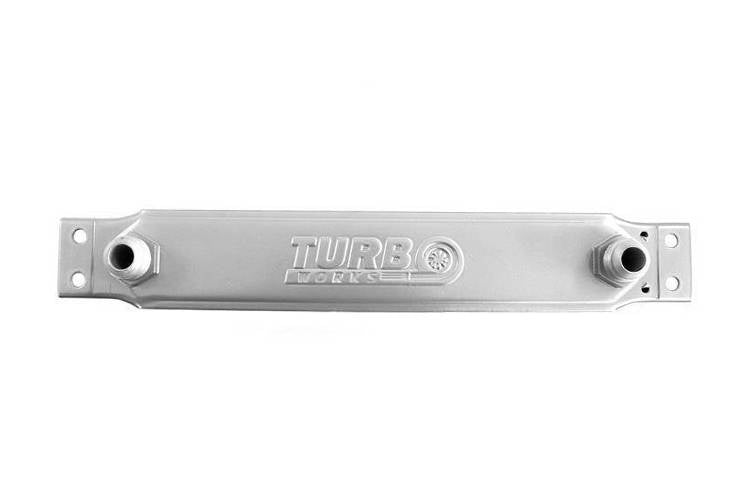 TurboWorks Oil Cooler 9-rows 260x70x50 AN10 Silver
