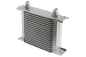 TurboWorks Ölkühler Slim Line 19-reihig 140x150x50 AN8 Silber