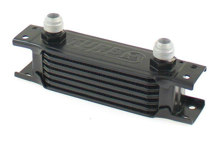 TurboWorks Ölkühler Slim Line 7-reihig 140x50x50 AN10 Schwarz