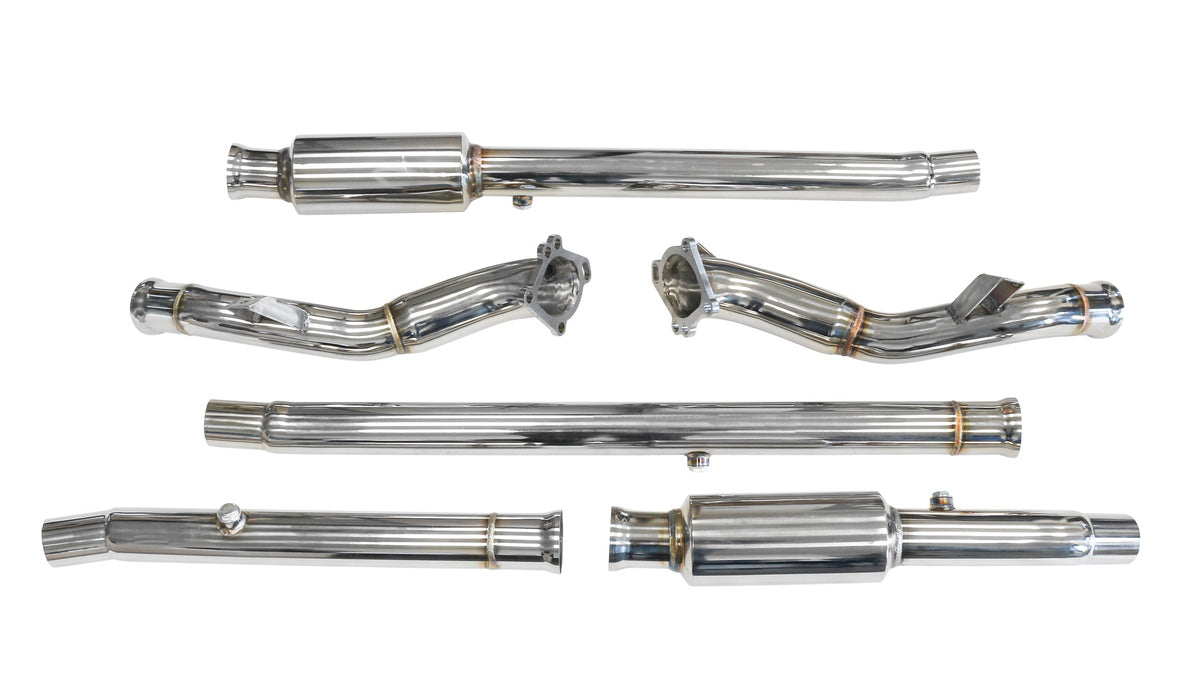 Downpipe Audi 2.7L Biturbo ohne Kat