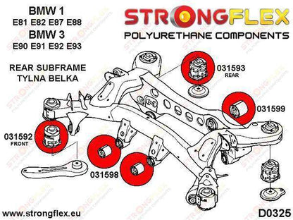 Vordere Lagerbuchse für hinteres Differential