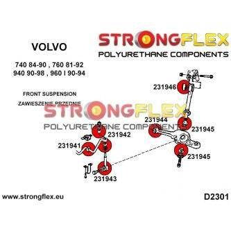 Vordere Domstrebe zum Querlenkerlager SPORT